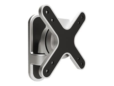 PureMounts PM-Style-23a - Monteringssett (veggmontering) - for TV og skjerm - aluminium - svart, sølv - skjermstørrelse: inntil 28"