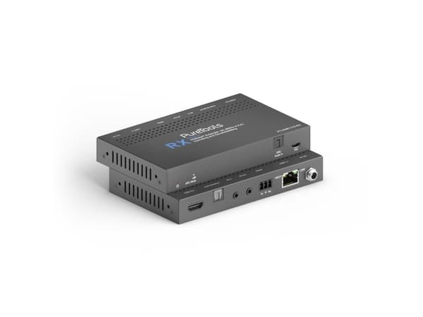 PureTools PT-HDBT-210, 3840 x 2160 pikseliä, AV-lähetin ja -vastaanotin, 70 m, Langallinen, Musta, HDCP