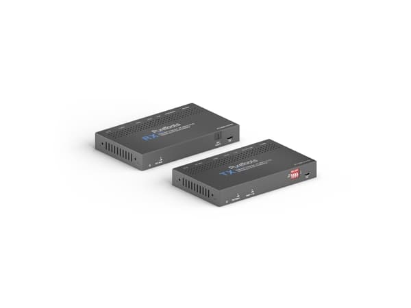 PureTools PT-HDBT-210, 3840 x 2160 pixlar, Sändare och mottagare för AV-utrustning, 70 m, Kabel, Svart, HDCP