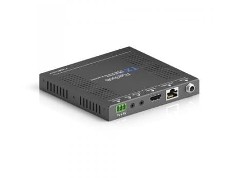PureTools PT-HDBT-702-TX, 3840 x 2160 pixlar, Sändare för AV-utrustning, 70 m, Kabel, Svart, HDCP
