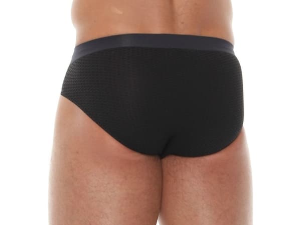 Brubeck Slipy męskie 3D svart r. XL (BE10040)