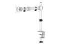 Miniatyrbilde 2 av 5: Neomounts NM-D135 - Monteringssett - full bevegelse - for LCD-skjerm - hvit - skjermstørrelse: 10"-30" - klemmemonterbar, malje, skrivebordsmonterbar