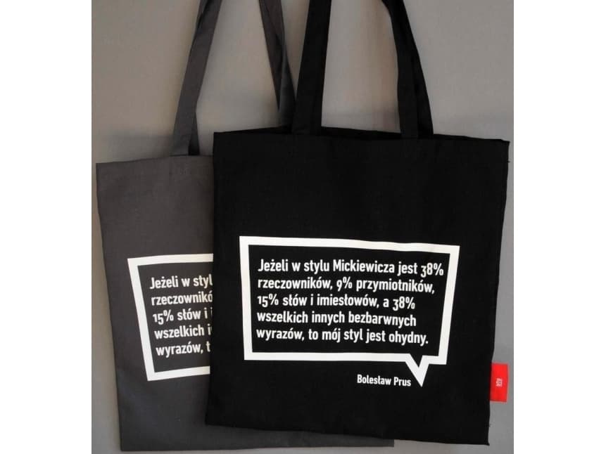 Episteme Bags with Prusa MIX quotes