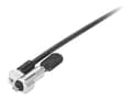 Miniatyrbilde 1 av 5: Kensington NanoSaver MasterKey Cable Lock - Sikkerhetskabellås - svart - 1.8 m - for ThinkCentre M75t Gen 2; ThinkPad L13 Yoga Gen 3; T14s Gen 3; X13