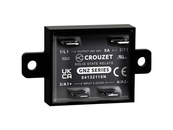 Crouzet Semiconductor relä 84132110N 8 A Kopplingsspänning (max.): 280 V/AC Slumpmässig koppling 1 st