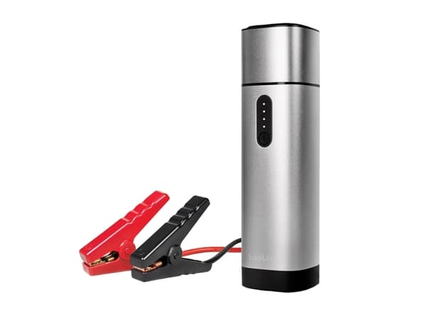LogiLink PA0266, 10000 mAh, litiumpolymer (LiPo), 10 W, metallisk Metallisk
