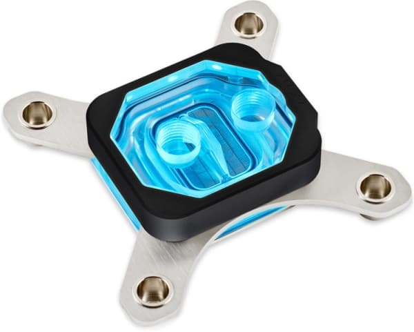 Aqua Computer kryos NEXT, Vannblokk, Kopper, Sølv, Metallisk, Gjennomsiktig, LGA 2011 (Socket R), LGA 2066, 1/4", CPU