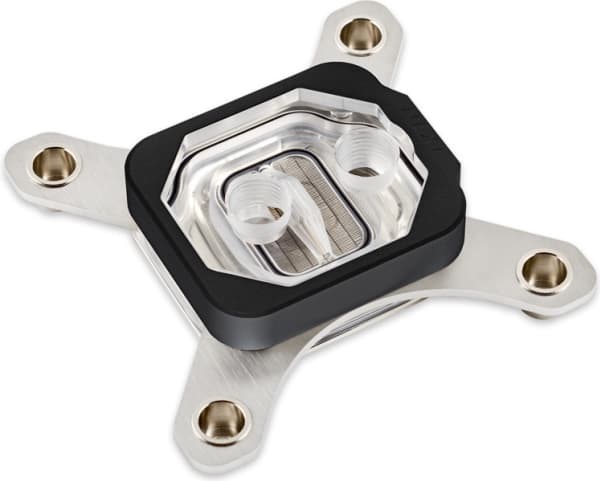 Aqua Computer kryos NEXT, Vannblokk, Kopper, Sølv, Metallisk, Gjennomsiktig, LGA 2011 (Socket R), LGA 2066, 1/4", CPU