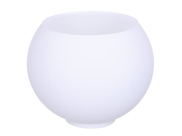 Activejet 5901443116615, Valaisimen varjostin, Valkoinen, Lasi, Lampa Irma, Makuuhuone, Ruokailusali, Kotitoimisto, Olohuone, Office, 13 cm