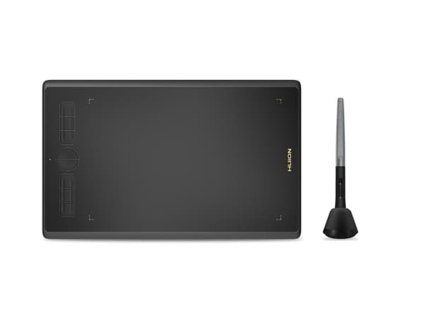 HUION H610X, Koblet med ledninger (ikke trådløs), 5080 Ipi, 254 x 158,8 mm, USB, 1 cm, Penn