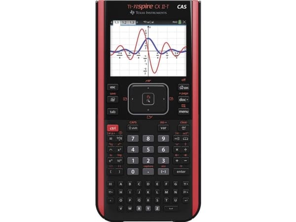 Texas Instruments TI-Nspire CX II-T CAS - Graafinen laskin - USB - paristo - akku