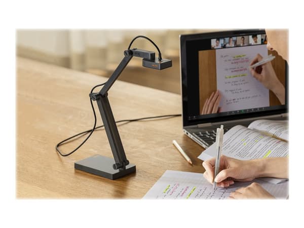 IPEVO V4K PRO - Dokumentkamera - farge - 8 MP - 3264 x 2448 - 4K - lyd - USB 2.0