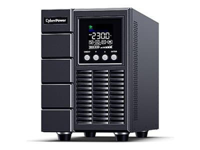 CyberPower Online S Series OLS2000EA - UPS - AC 230 V - 1800 watt - 2000 VA - enkeltfase - RS-232, USB - utgangskontakter: 4 - aktiv PFC - svart