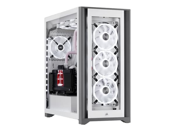 CORSAIR Hydro X Series XT Hardline 14mm Tubing - Rørsett for væskekjølesystem - satenghvit
