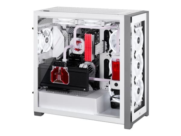 CORSAIR Hydro X Series XT Hardline 14mm Tubing - Rørsett for væskekjølesystem - satenghvit