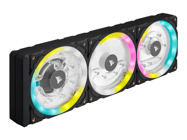 Corsair XD7, Pumppu ja allas, Messinki, Kupari, Musta, 4-pin, 1 kpl
