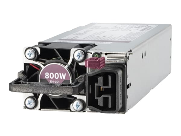 HPE - Strømforsyning - "hot-plug" / redundant (plug-in modul) - Flex Slot - 80 PLUS Platinum - AC 100-240 V - 800 watt - 908 VA