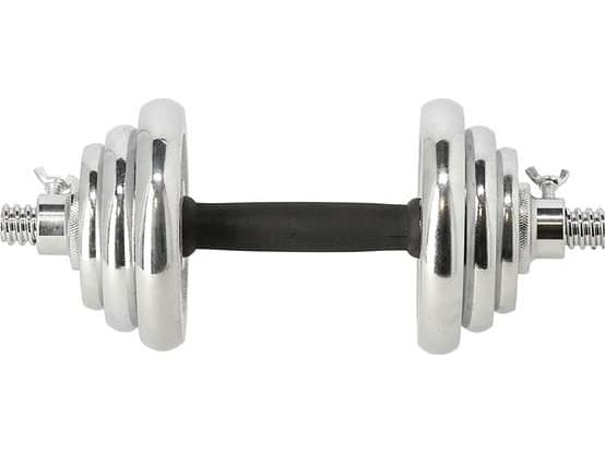 HMS Dumbbells STC21 krom 2 x 10 kg