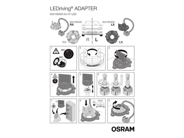 Osram Auto LEDriving Adapter - 64210DA05