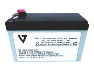 V7 RBC2-V7-1E - UPS-batteri (tilsvarer: APC RBC2) - 1 x batteri - blysyre - 7 Ah - for P/N: DLA1500RM2U, SU1400R2IBX135, SUA1500R2ICH, SUA1500RM2U-BR