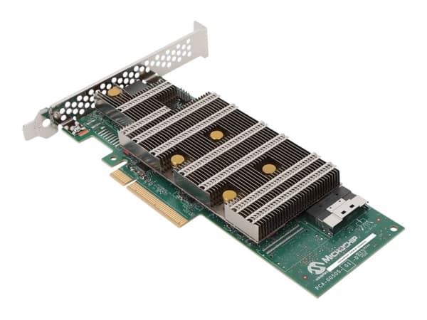 Microchip Technology SmartRAID 3254-8i, SAS-4, Serial ATA III, PCI Express x8, 0, 1, 5, 6, 10, 50, 60, 24 Gbit/s, 4096 MB, DDR4