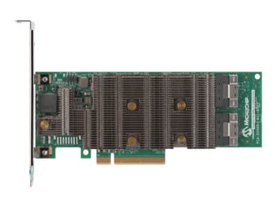 Microchip Technology SmartRAID 3204-8i, SAS-4, Serial ATA III, PCI Express x8, 0, 1, 5, 6, 10, 50, 60, 24 Gbit/s, 4096 MB, DDR4
