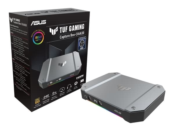 ASUS TUF GAMING CAPTURE BOX-CU4K30 - Videofangstadapter - USB-C 3.2 Gen 1