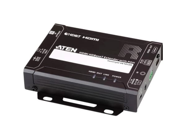 Aten VE1812R-AT-G, 4096 x 2160 piksler, AV-mottaker, 150 m, Koblet med ledninger (ikke trådløs), 3D, HDCP