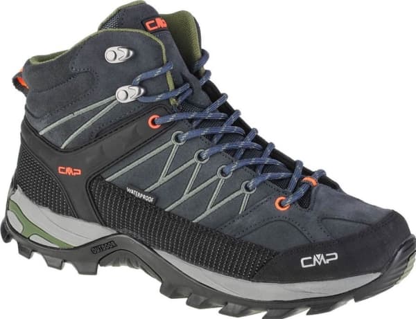 Men's Hiking Boots CMP Rigel Mid WP gray-green 3Q1294751UG