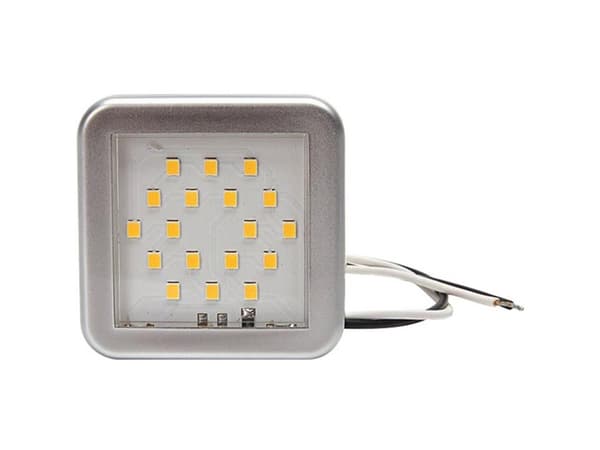 WAS LED-kabinelys 989 LW11 LED (RGB) 12 V (B x H x T) 55 x 55 x 7 mm