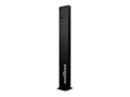 Miniatyrbilde 1 av 2: Wallbox Pedestal Onyx CMX2 Dual, Sort, Metall, Utendørs, Wallbox Copper SB, 400 mm, 160 mm