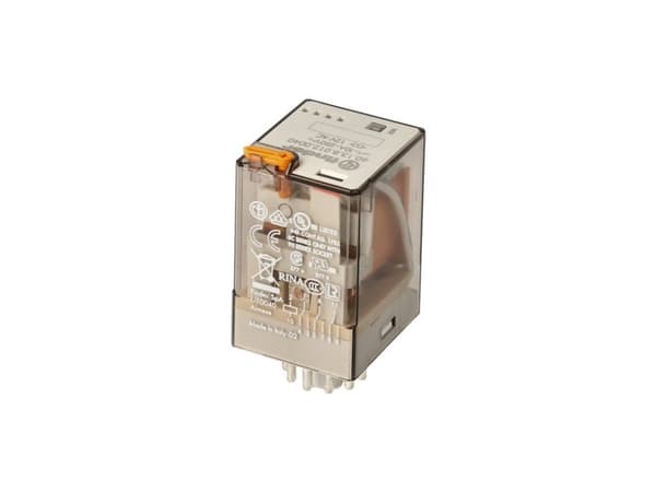 Finder 60.13.8.120.0040 Stikrelæ 120 V/AC 10 A 3 x omskifter 10 stk