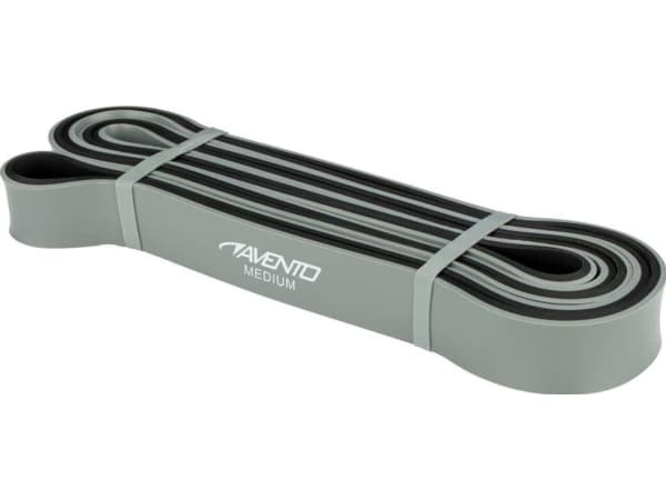 Avento Powerband średni opór szary 1 szt.