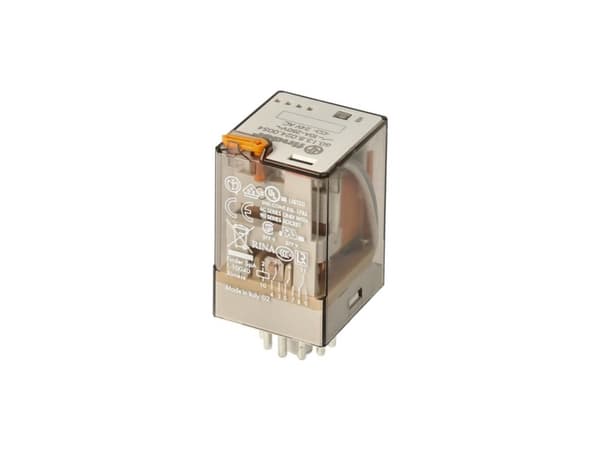 Finder 60.13.8.110.0054 Stikrelæ 110 V/AC 10 A 3 x omskifter 10 stk
