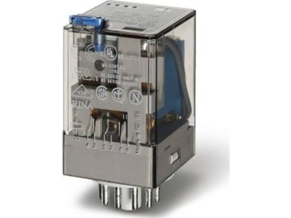 Finder 60.13.8.400.0040 Stikrelæ 400 V/AC 10 A 3 x omskifter 1 stk