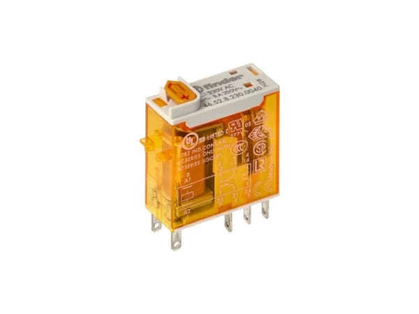 Finder 46.52.8.120.0040 Stikrelæ 120 V/AC 8 A 2 x omskifter 1 stk