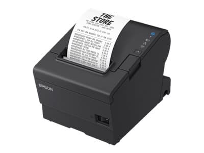 Epson TM T88VII (132) - Kvitteringsskriver - termolinje - Rull (7,95 cm) - 180 x 180 dpi - inntil 500 mm/sek - USB 2.0, USB 2.0 vert, LAN, PoweredUSB