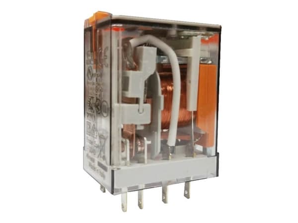 Finder 55.34.9.012.0094 Stikrelæ 12 V/DC 7 A 4 x omskifter 1 stk