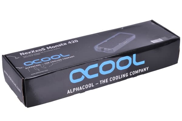 Alphacool NexXxoS Monsta 420 - Radiator for væskekjølesystem - svart