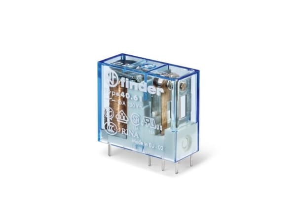 Finder 40.61.7.012.4000 PCB-relä 12 V/DC 16 A 1 x växelkontakt 50 st