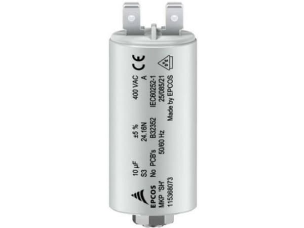 TDK B32352A4505J030 1 stk MKP-foliekondensator Stiktilslutning 5 µF 450 V/AC 5 % (Ø x L) 30 mm x 56 mm