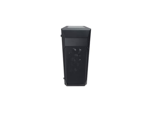 Zalman Z1 Plus ATX Mid Tower PC Case Pre-installed 2 x 120mm blue LED fan in front 1 Midi Tower Svart