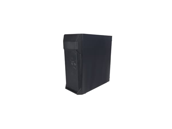 Zalman Z1 Plus ATX Mid Tower PC Case Pre-installed 2 x 120mm blue LED fan in front 1 Midi Tower Svart