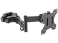 Miniatyrbilde 3 av 5: TECHly - Monteringssett (brakett) - for LCD-TV - svart - skjermstørrelse: 17"-32" - stangmontering