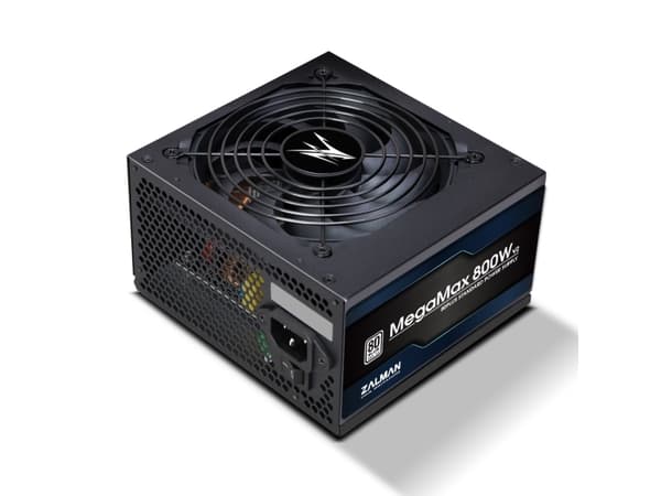 Zalman MegaMax 800W V2 strømforsyning (ZM800-TXII) Sort