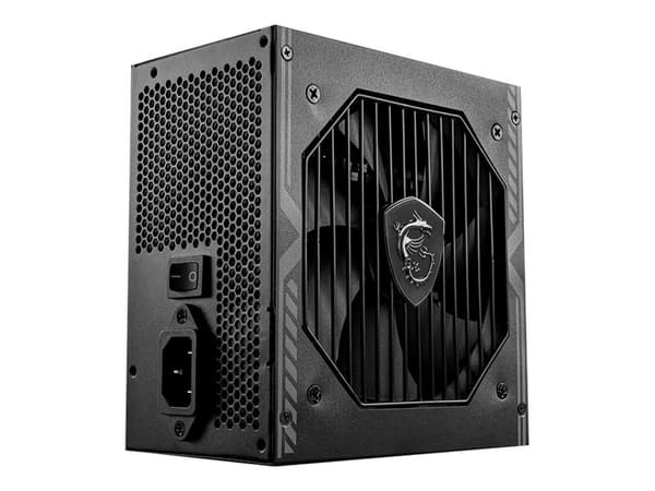MSI MAG A550BN - Nätaggregat (intern) - ATX12V / EPS12V - 80 PLUS Bronze - AC 100-240 V - 550 Watt - aktive PFC
