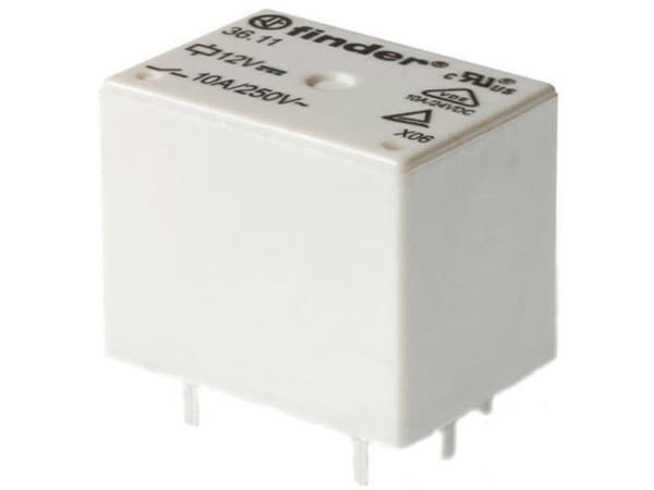 Finder 36.11.9.018.4011 Printrelæ 18 V/DC 10 A 1 x skiftekontakt 1 stk