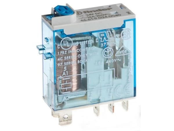 Finder 46.61.9.110.0040 Stikrelæ 110 V/DC 16 A 1 x skiftekontakt 1 stk