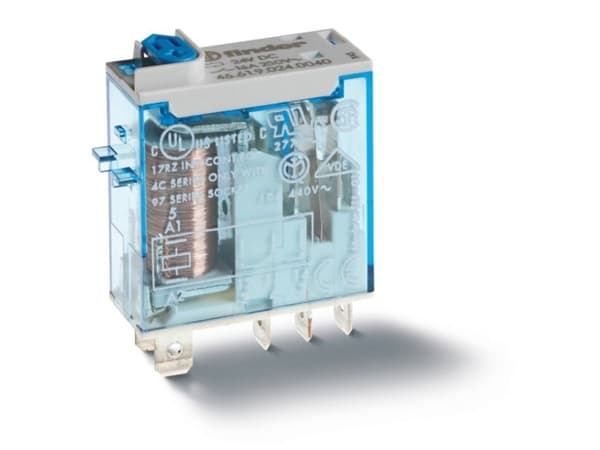 Finder 46.61.9.012.4040 Stikrelæ 12 V/DC 16 A 1 x skiftekontakt 1 stk