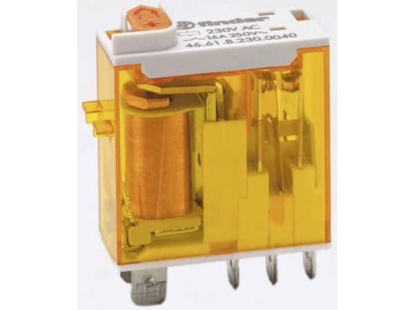 Finder 46.61.8.120.0040 Stikrelæ 120 V/AC 16 A 1 x skiftekontakt 1 stk